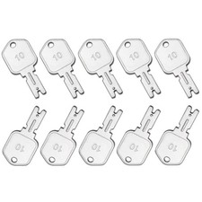 10PC 166 Forklift Key Hyster