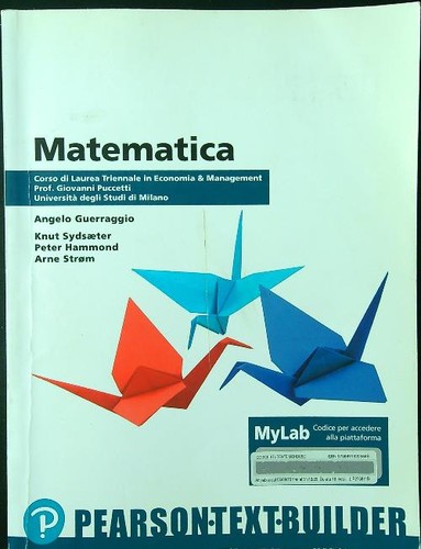 Matematica corso laurea - di,