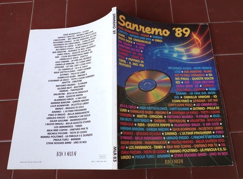 Spartiti festival sanremo - spartiti,
