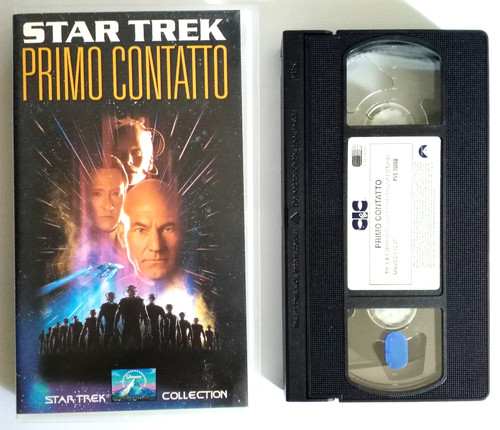 Vhs star trek primo contatto - star,