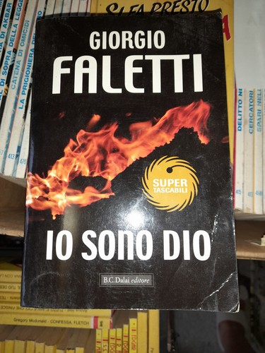 Libro giorgio faletti - io, sono