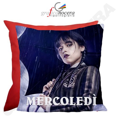 Cuscino quadrato mercoledì - quadrato,