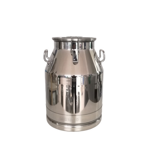 Bidone litri acciaio inox - bidone,