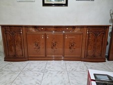 CREDENZA ARTE POVERA 4 PORTE 1 CASSETTO, PERFETTE CONDIZIONI 
