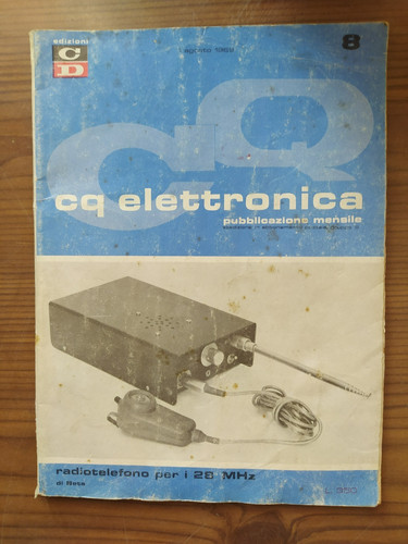 Elettronica 8 1 agosto - n.,