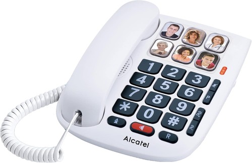 Telefono fisso bianco - , alcatel