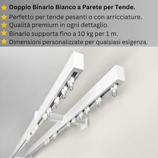 Binario Doppio per Tende da