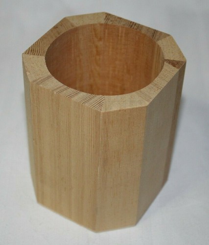Portamatite squadrato legno - portamatite, in