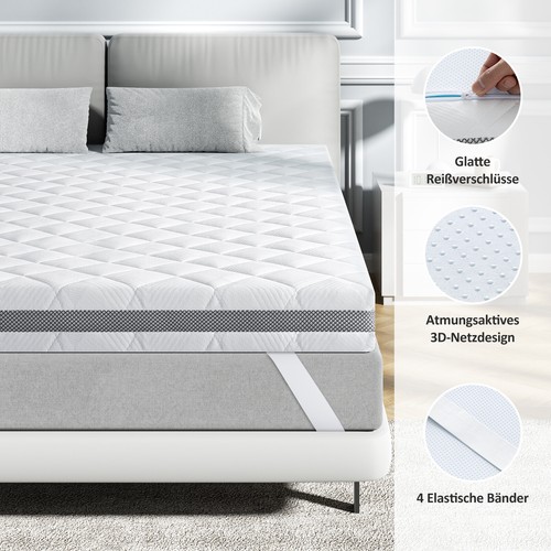 Topper materasso 90x200