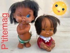 Lot 2 petites poupées