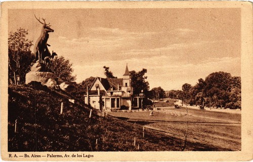 Cartolina cpa argentina buenos - cpa,