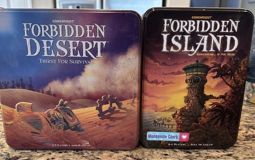 New forbidden desert board - forbidden, [board