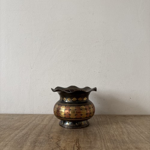Vaso fiori bocciolo rame