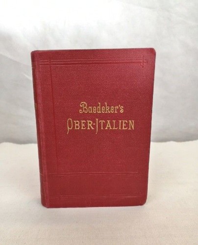 Baedeker ober italien - baedeker's, ober-italien