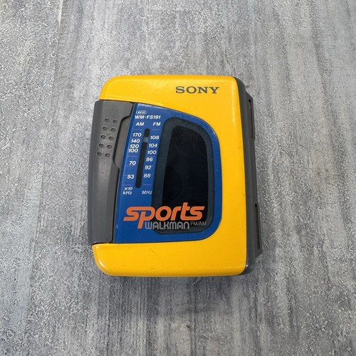 Sony sports walkman fm - sports, am/fm