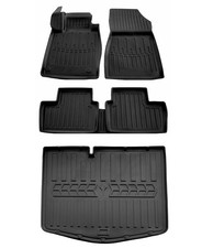 Tappetini in gomma tappetini bagagliaio per Nissan Juke II F16 2019-