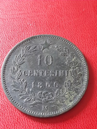 Moneta vitt emanuele 1866 - vitt.emanuele, ii