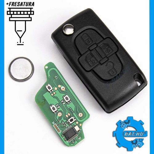 Key remote control - key, peugeot