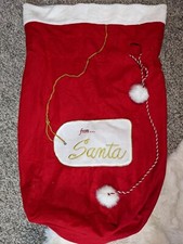 SANTA TOY SACK GIANT RED