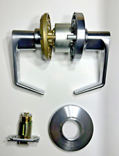 Schlage AL70PD SAT 626 serratura aula Saturno porta a leva satinata NO CHIAVI E CILINDRO