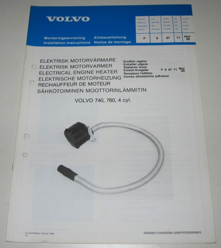 Einbauanleitung volvo 740 - volvo,