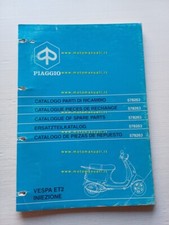 Piaggio 50 Vespa ET2 Iniezione 1997 catalogo ricambi originale