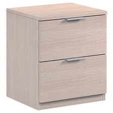 Comodino 2 Cassetti Rovere