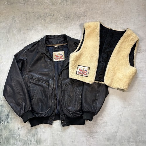 Giacca pelle vintage - di,