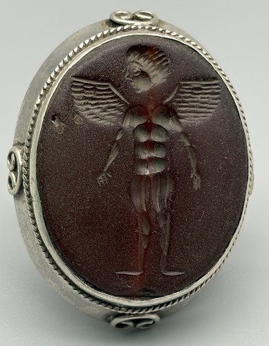 Anello corniola sigillo - anello,