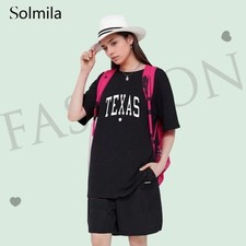 Stylish Women's Tee Comfortable Fabric Club Outfit Applicable Gender Female