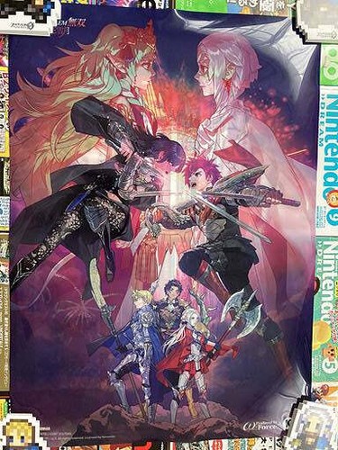 Poster fire emblem three - fire, hopes