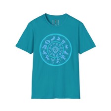 Zodiac Icon Sign Astrology Unisex Softstyle T-Shirt