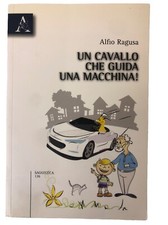 Un cavallo che guida una