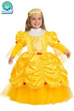 Vestito costume carnevale bambina Principessa Belle e la bestia taglia4 anni 4/5