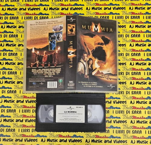 Vhs film mummia 1999 - vhs*,