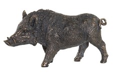 CINGHIALE IN RESINA STATUA