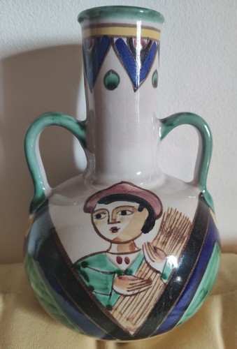 Vaso ceramica pinto - pinto, vietri
