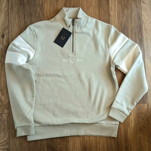 Felpa uomo fred perry - fred, mezza