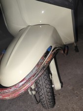 Lambretta J50 paraurti profilo  paracolpi anteriore Cromatura Da Rivedere