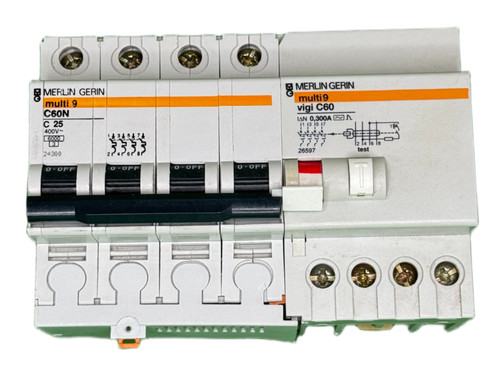 Merlin gerin c60h vigi - c60h+c, 4p
