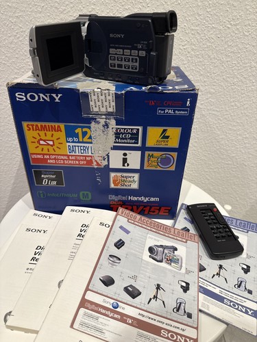 Sony handycam ccd trv15e pal - sony,