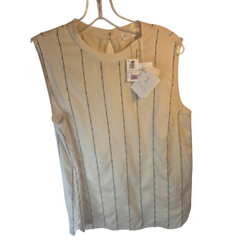 Top smanicato brunello - top,