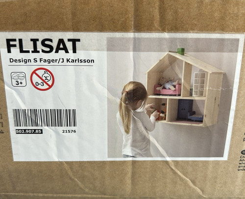 Ikea flisat casa delle bambole - casa,