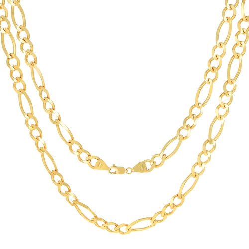 Collana catena figaro - catena,