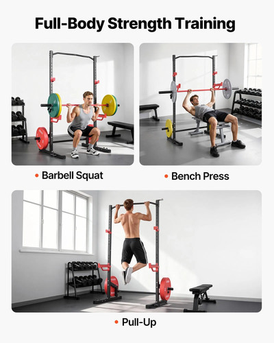 Power cage squat rack - power, rack,