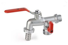 RUBINETTO P.GOMMA A SFERA CON