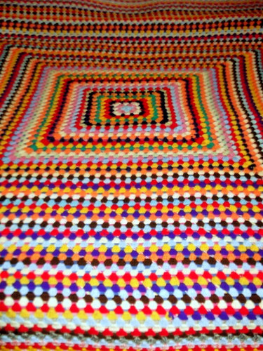 Coperta copriletto granny - copriletto,
