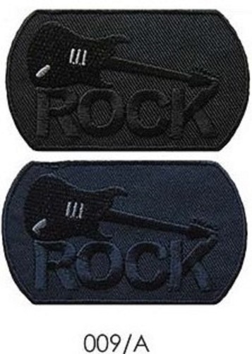Toppa patch ricamo rock - patch,