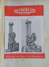 RCR ATTREZZATURE OFFICINE ALFA ROMEO FIAT LANCIA brochure originale 