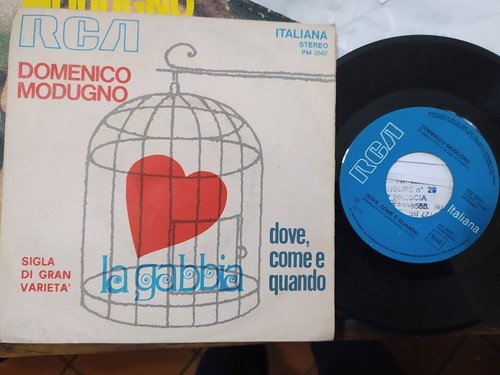 Domenico modugno la gabbia - 7",